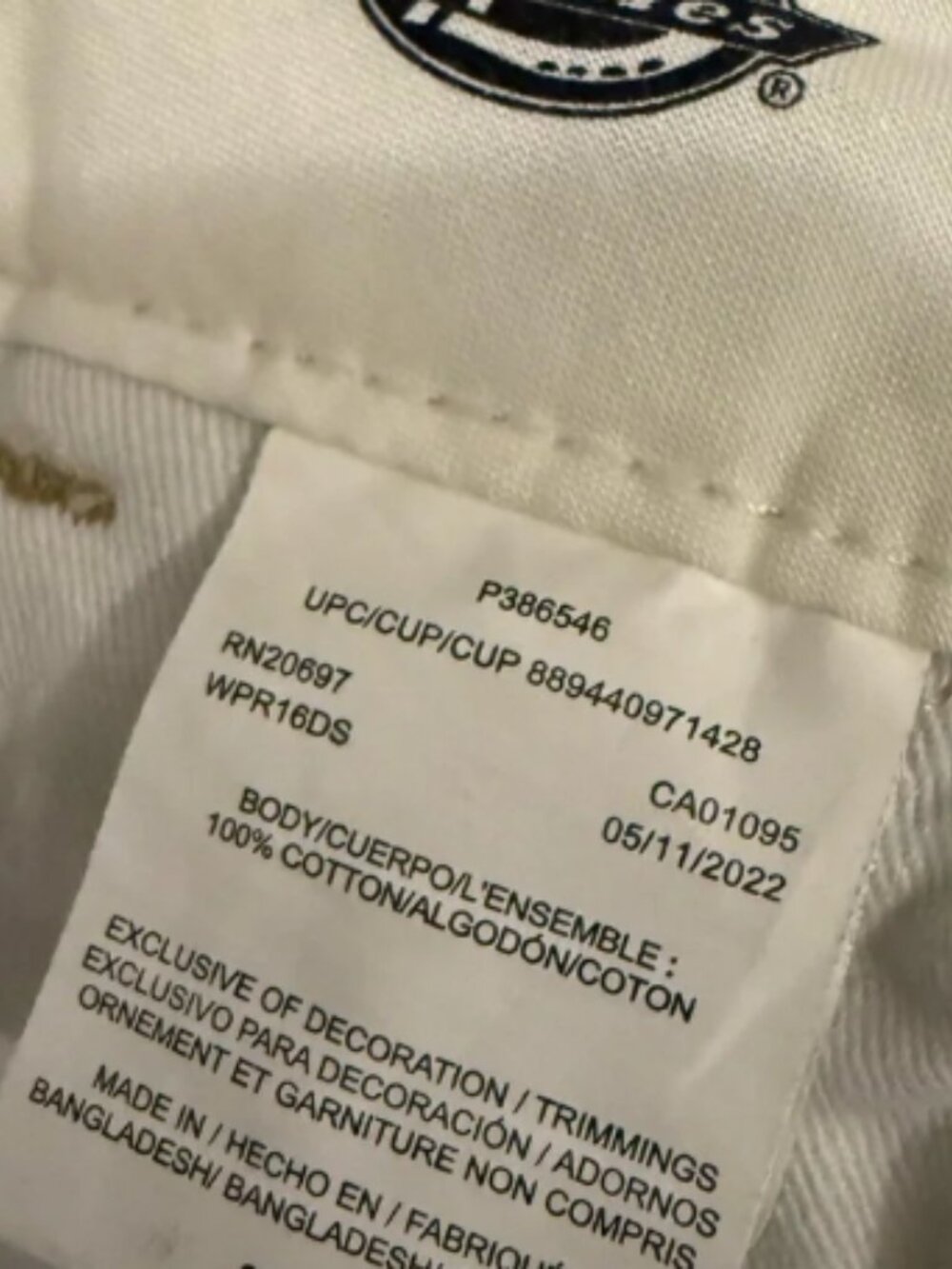 Highrise Size 27 x 32 Dickies Khakis - Picture 5 of 5